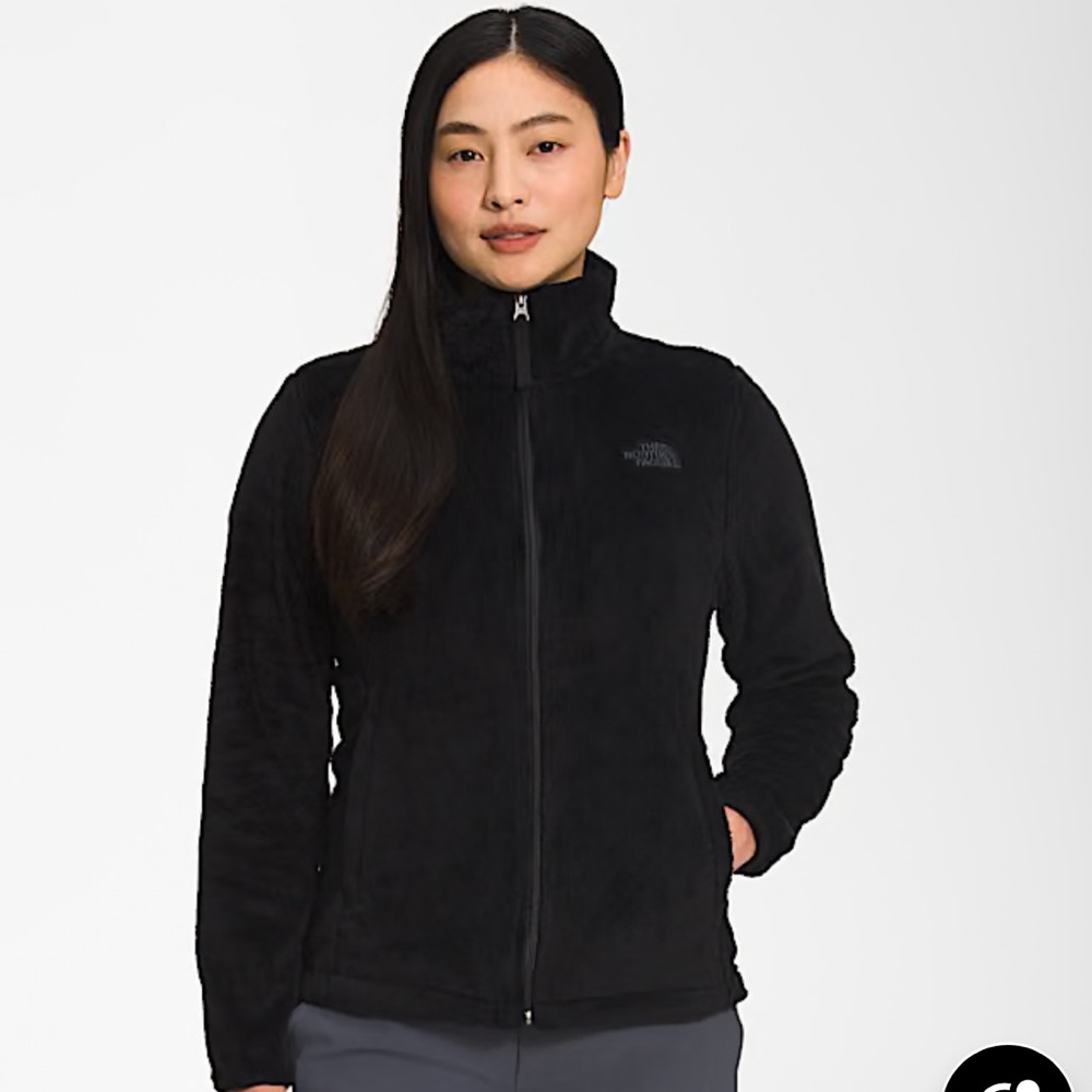 The North Face Osito Women's Black Fleece Jacket. Extra soft comfort.